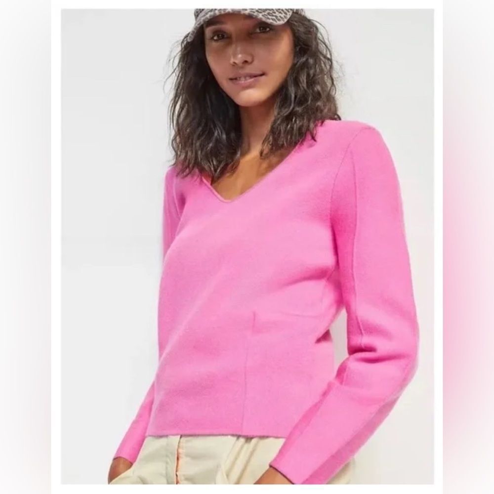 Anthropologie Maeve Lupita V-Neck sweater